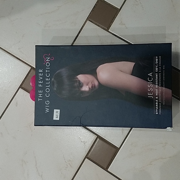 Brown Hair Wig with Bangs - Picture 1 of 3